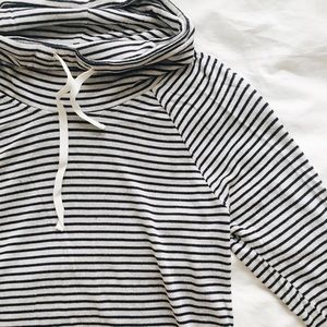 Hollister Striped Cowl